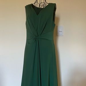 Green sleeveless Ann Taylor dress. Size Small.